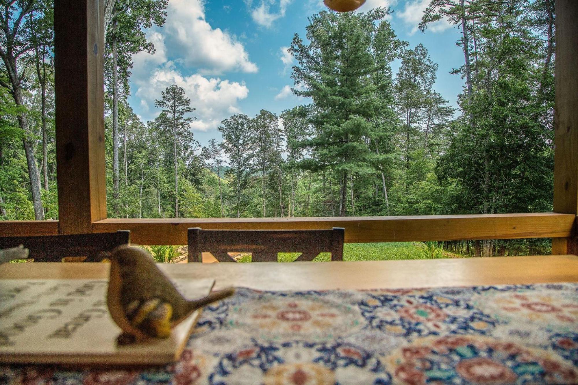 Adore The Smores Rustic Mountain Charm Outdoor Spaces And A Cozy Hot Tub Блу-Ридж Экстерьер фото
